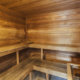 Sauna at Thomas Meeting apartments